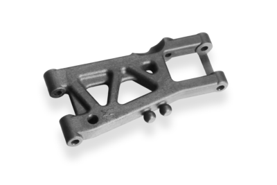 UK-Composite Rear Suspension Arm Long Left - Graphite X-RAY