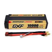 UK-Lipo Batterie 2S 7.6V 10000mAh 150C Gold-NGP 5mm with DEAN cable DXF