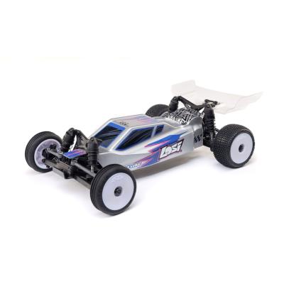 UK-1/24 Micro-B 2S 2WD RTR Race Buggy (Battery & Charger Included), Silver LOSI