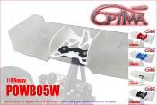 UK- Flexible center fin for Lexan fin (choice of color) OPTIMA