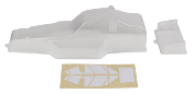 UK-RC10 Protech Body and Wing, clear TEAM-ASSOCIATED