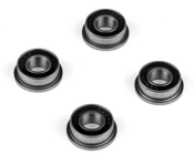 UK-Ball Bearing (6x13x5, flanged, shielded, 4pcs) TEKNO-RC