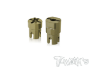 UK-7075-T6 Hard Coated Alum. Center Drive Cup ( For Kyosho FW06 ) T-WORKS