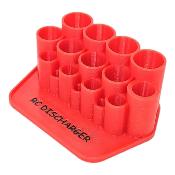UK-Screwdriver MIP Holder XL with Parts Tray RED RC-DISCHARGER