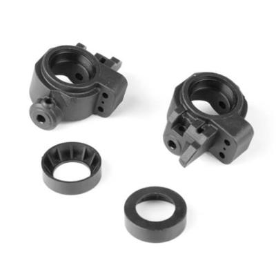 UK-Adjustable Ackerman Spindles (EB/NB/ET/NT48 2.0, requires TKR9047) TEKNO-RC