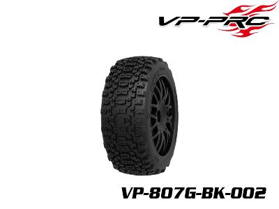 UK-Recreational Tire , 002 Black Rim VP-PRO