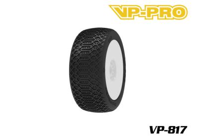 UK-Tires 1/8e TT glued on rims "Hyperdrive" (Choice of compound) VP-PRO