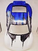 UK-Body GT 3000 1/8e GT - Blue and White T-PRO