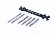 UK-Turnbuckle Set HD for Kyosho Ultima & JJ (6) KOSWORK