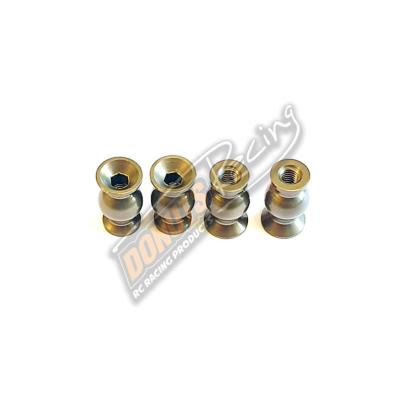 UK-Aluminum Steering Linkage Ball Stud 7mm(L7) (4PC) SWORKZ