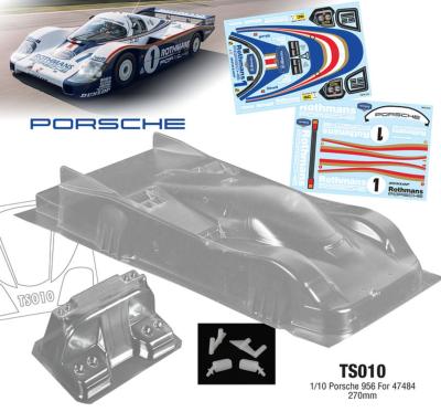 UK-Bodie 1/10e PORSCHE P956 "ROTHMANS" (unpainted) TEAM C
