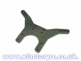 UK-Rear shock tower carbon X60/SCX60 X-FACTORY