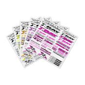 UK-Stickers for body - 5 differents colors X-RAY